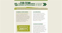 Desktop Screenshot of cor-ten.com